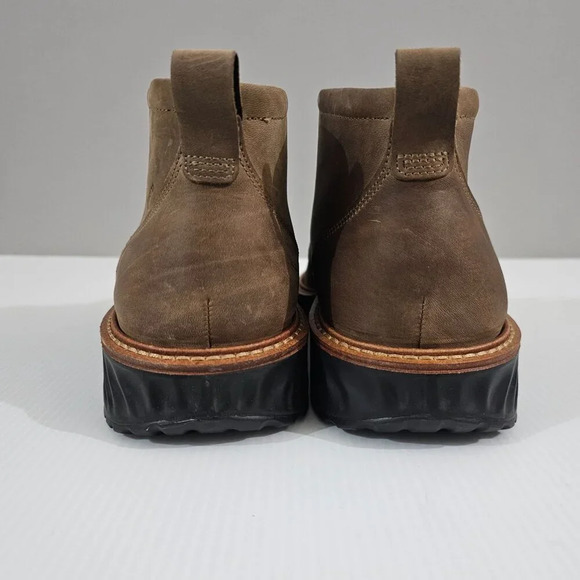 NEW Ecco St.1 Hybrid Chukka Boot Mens EU 39 Navajo Brown Leather Waterproof - Picture 6 of 11